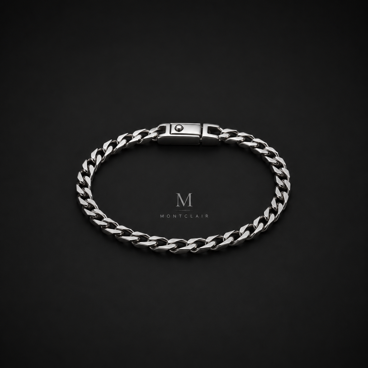 Atlas Stainless Steel Silver Bracelet -Montclair™