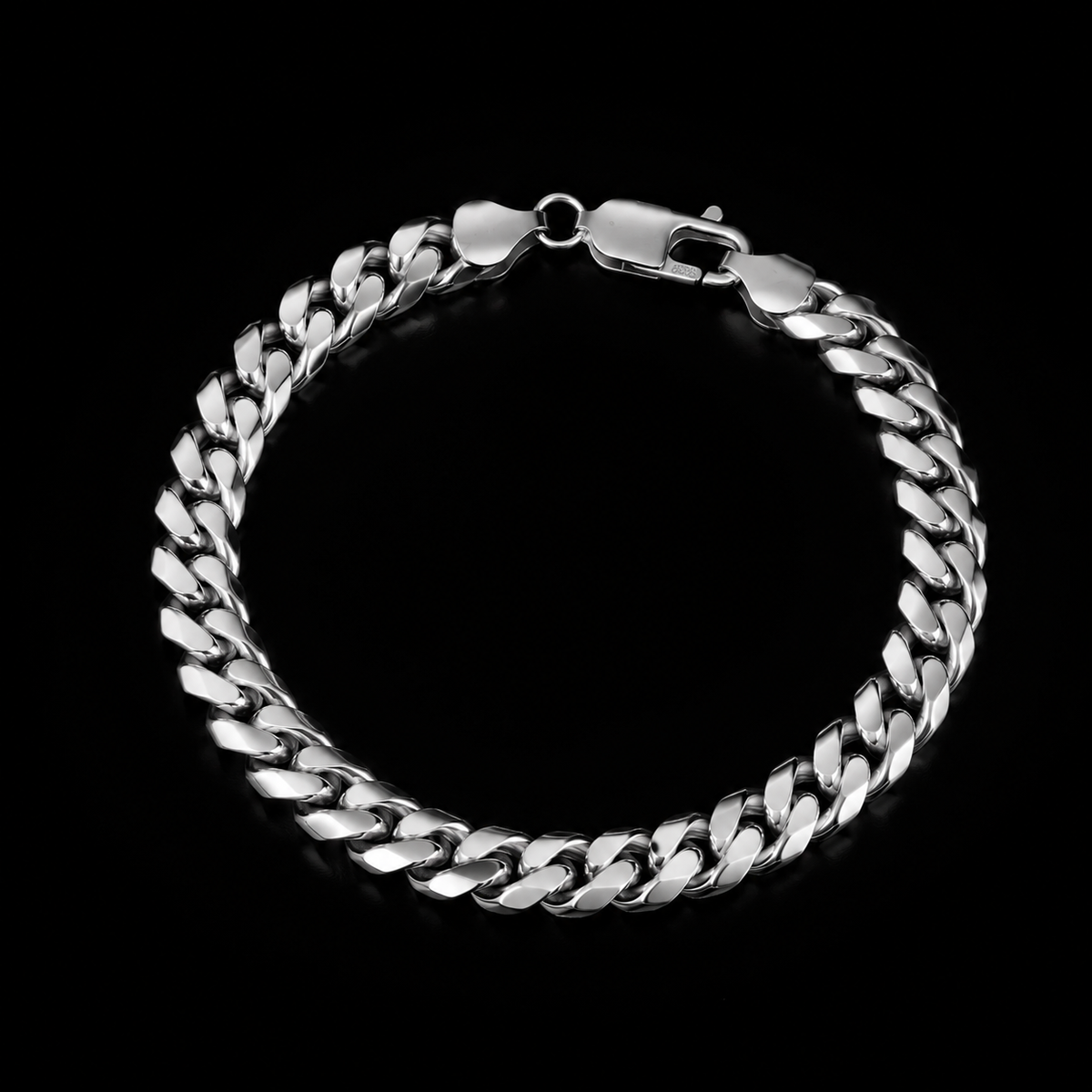 Atlas Stainless Steel Silver Bracelet -Montclair™