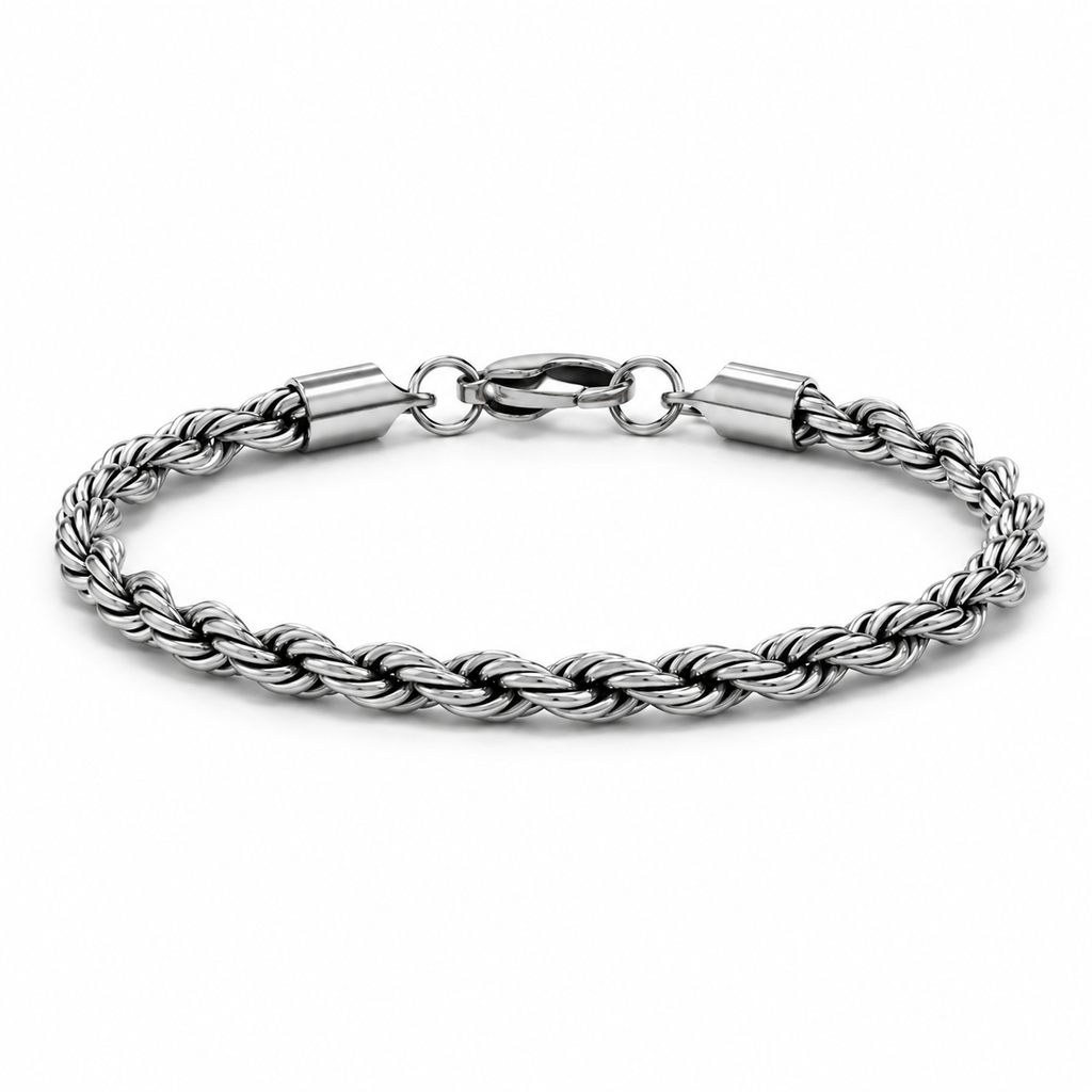 Atlas Rope Bracelet – Silver Montclair™
