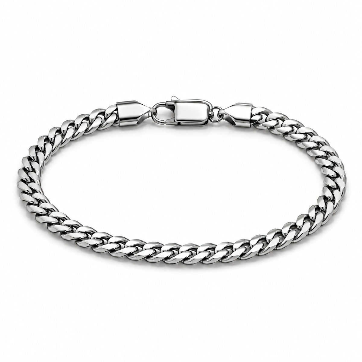 Titan Cuban Link Bracelet Silver -Montclair™