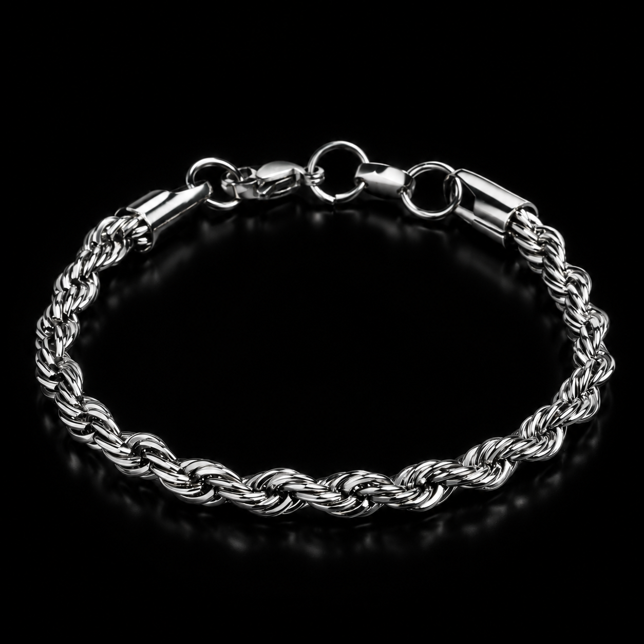 Atlas Rope Bracelet – Silver Montclair™