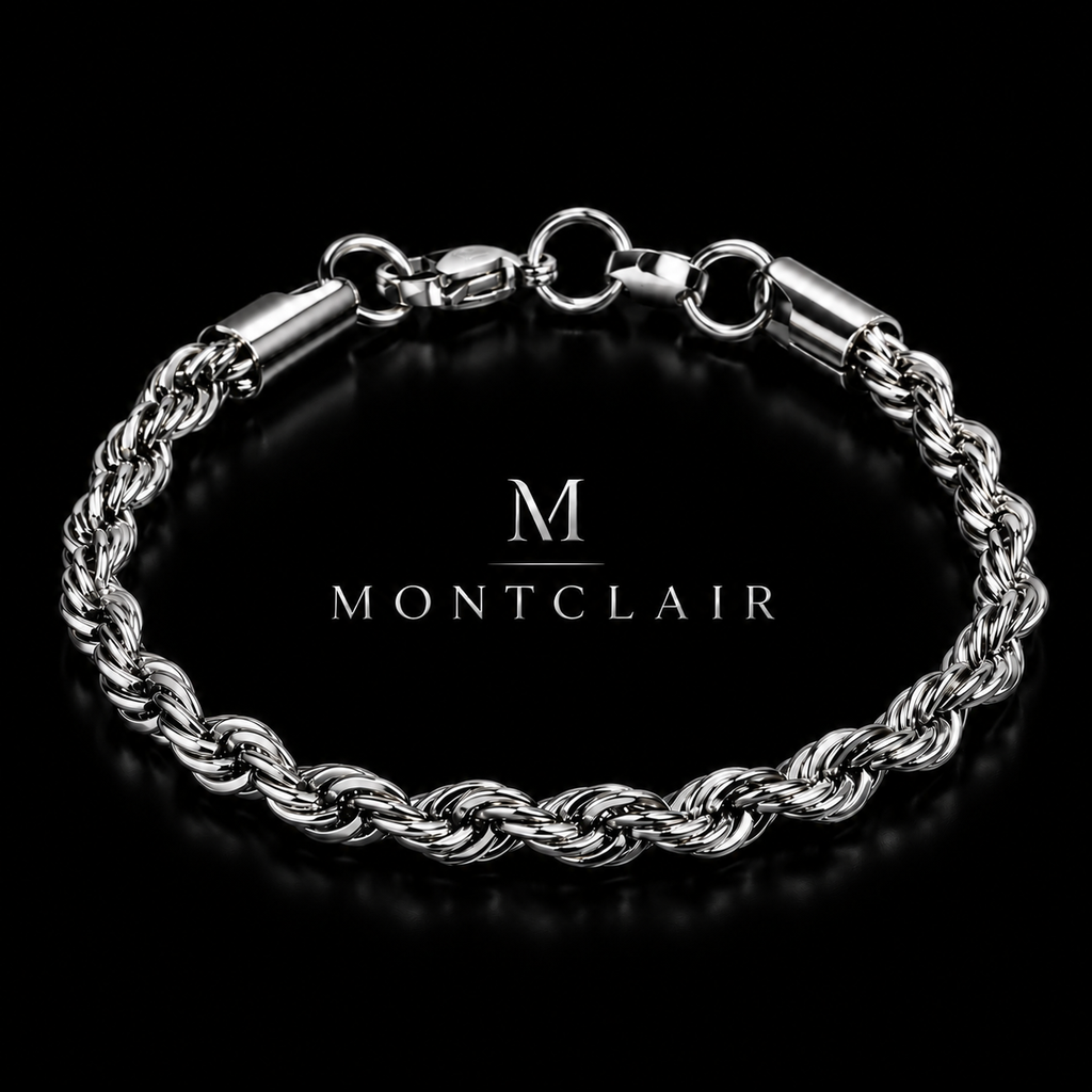 Atlas Rope Bracelet – Silver Montclair™