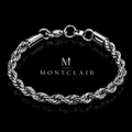 Atlas Rope Bracelet – Silver Montclair™