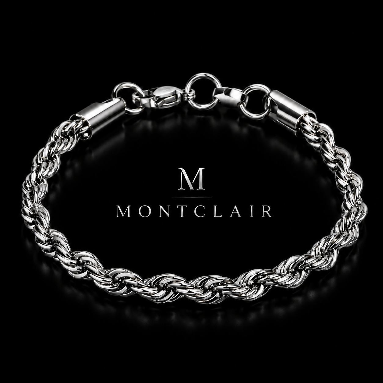 Atlas Rope Bracelet – Silver Montclair™