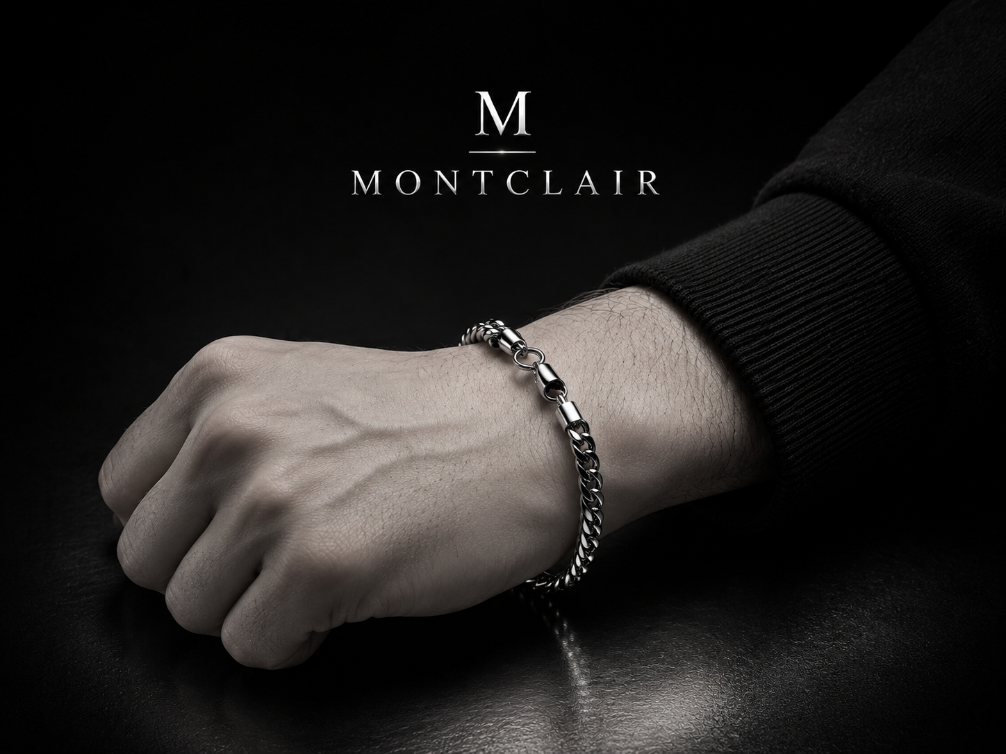 Titan Cuban Link Bracelet Silver -Montclair™