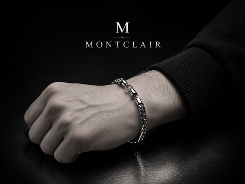 Titan Cuban Link Bracelet Silver -Montclair™