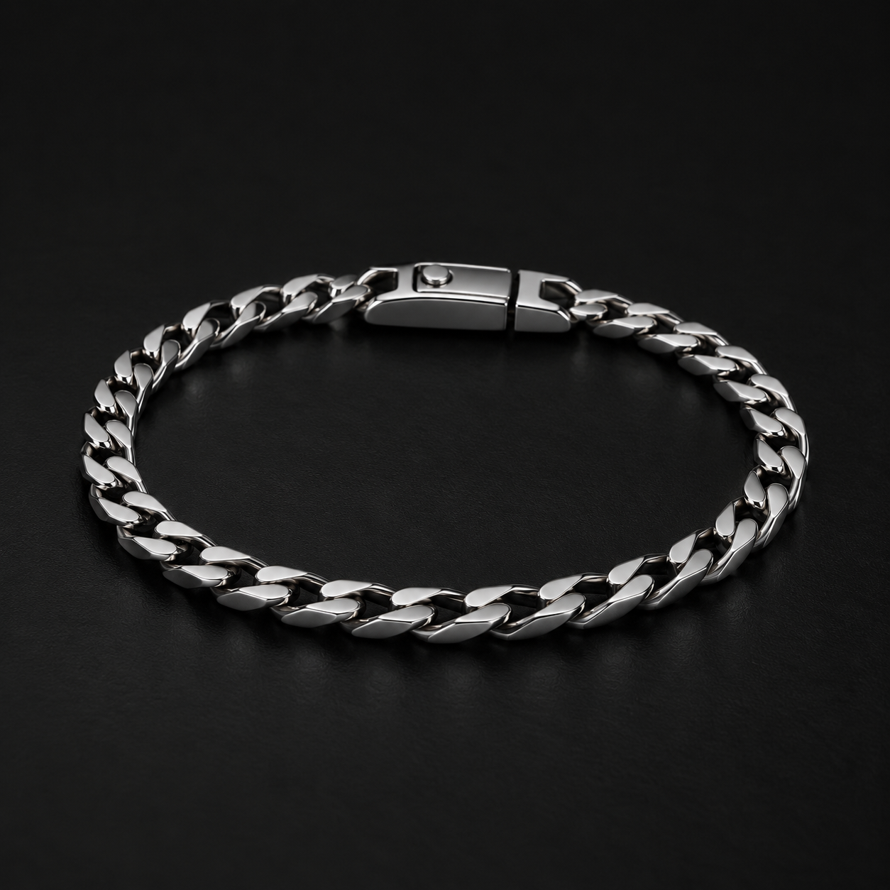 Atlas Stainless Steel Silver Bracelet -Montclair™