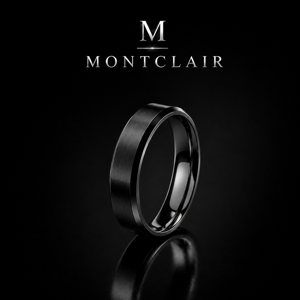 Montclair™ Classic Brushed Stainless Steel Ring
