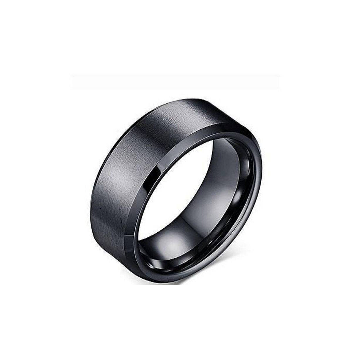 Classic Brushed Stainless Steel Ring -Montclair™